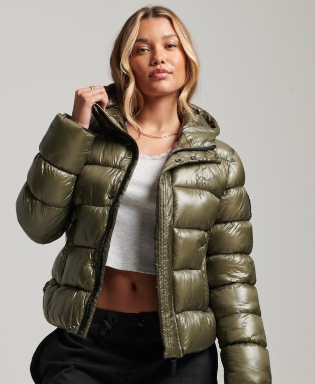 Clothing X8L4R3691 Superdry Hooded Shine Sports Puffer Jacket Green Women X8L4R3691 Streetwear Superdry NZ Superdry Wellington Superdry sunglasses NZ captures street culture and embrace the urban life...